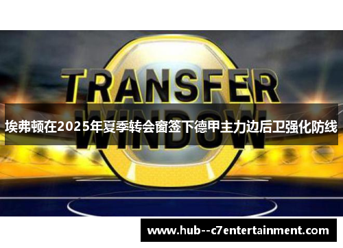 埃弗顿在2025年夏季转会窗签下德甲主力边后卫强化防线